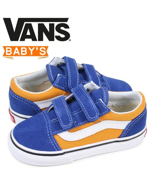 Vans ヴァンズ オールドスクール ベビー スニーカー バンズ Old Skool V Vn0a344kq1b ブルー 503004263 ヴァンズ Vans D Fashion