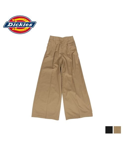 ディッキーズ Dickies ワークパンツ パンツ ワイドパンツ レディース Wide Pant ブラック ベージュ 黒 Dk ディッキーズ Dickies D Fashion