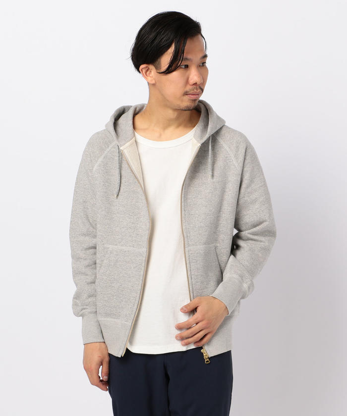 ORCIVAL/オーシバル】フレンチテリー ダブルジップアップ ORCIVAL/オーシバル】フレンチテリー ダブルジップアップ