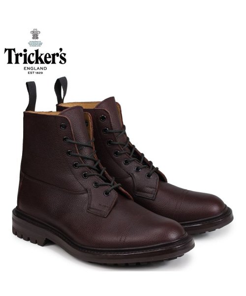 トリッカーズ Trickers カントリーブーツ Grassmere 5ワイズ メンズ ブラウン 65 トリッカーズ Tricker S D Fashion