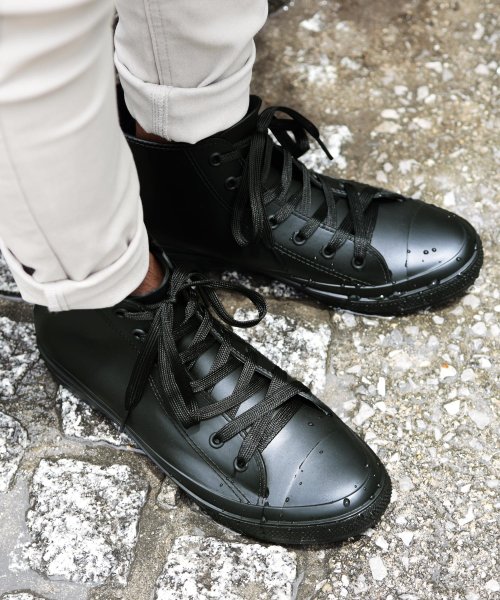 ミッドカットレインシューズ レインブーツ レインシューズ 長靴 ハイカット メンズ スニーカー ジギーズショップ Jiggys Shop D Fashion