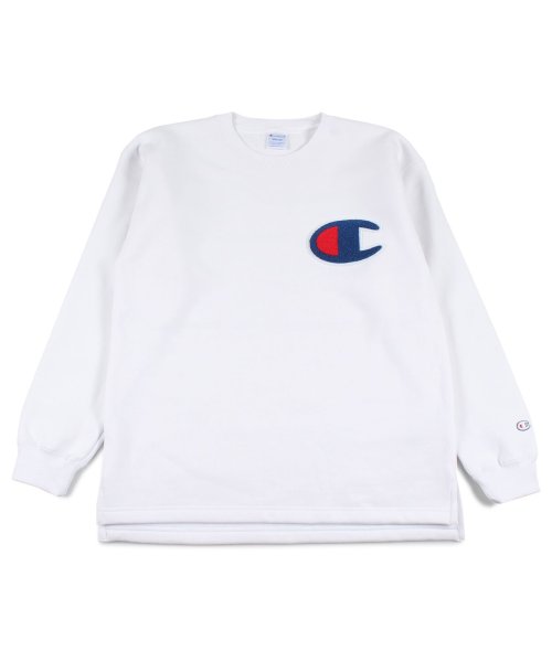 チャンピオン Champion トレーナー スウェット メンズ レディース ロゴ Crew Neck Sweatshirt ブラック ホワイト グレー 黒 白 チャンピオン Champion D Fashion