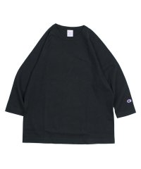 CHAMPION/チャンピオン Champion Tシャツ ラグラン 七分袖 メンズ レディース T1011 RAGLAN 3/4 SLEEVE T－SHIRT ブラック ホワイ/503015667