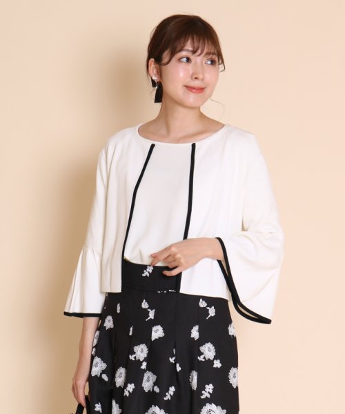 セール Petit Maison プチメゾン ベルスリーブニットカーディガン スコットクラブ Scotclub D Fashion