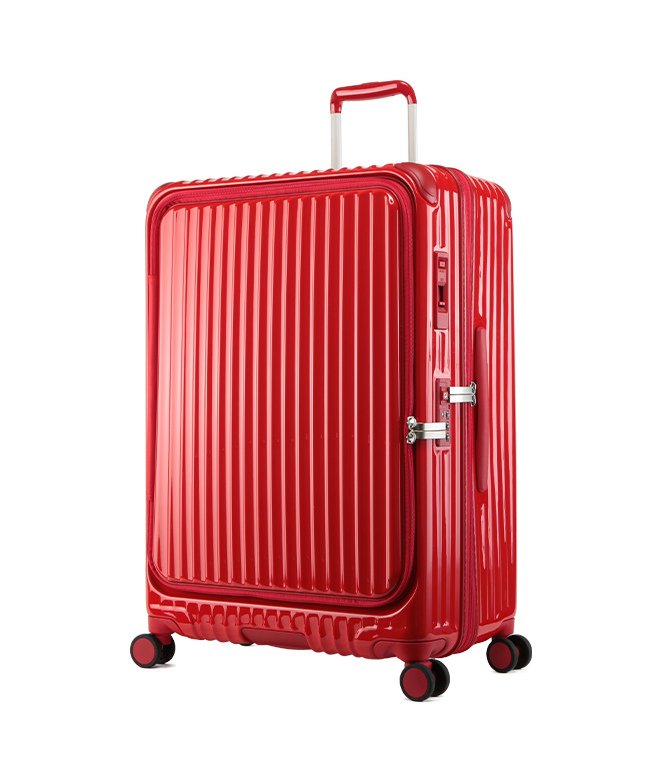 （CARGO/カーゴ）カーゴ スーツケース LLサイズ 100L フロントオープン ストッパー付き 軽量 大型 大容量 エアレイヤー CARGO cat738ly/ユニセックス レッド