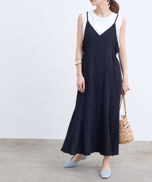 セール Web限定 キャミソールワンピース タンクトップ アダム エ ロペ Adam Et Rope D Fashion