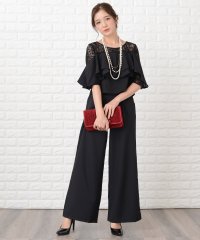 Lace Ladies/レースレディース Lace Ladies 2WAYオフショルorフレア袖デザインパンツドレス・セットアップ/502942092