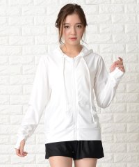 Lace Ladies/レースレディース Lace Ladies ラッシュガードパーカー・ショートパンツ上下2点セットアップ/502942098