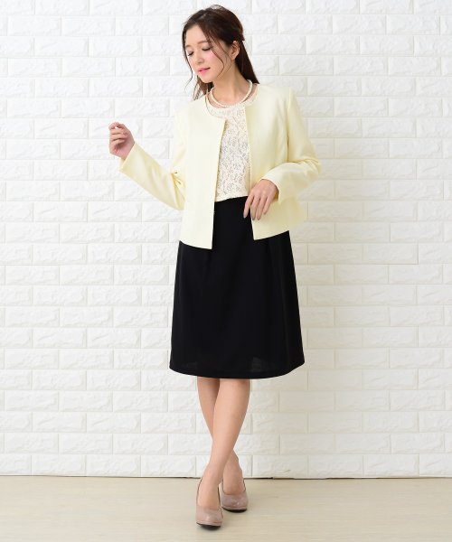 ノッチドラペルカラーツーピース風ワンピース ドレス セットアップ レースレディース Lace Ladies D Fashion ノッチドラペルカラーツーピース風ワンピース ドレス セットアップ レースレディース Lace Ladies D Fashion