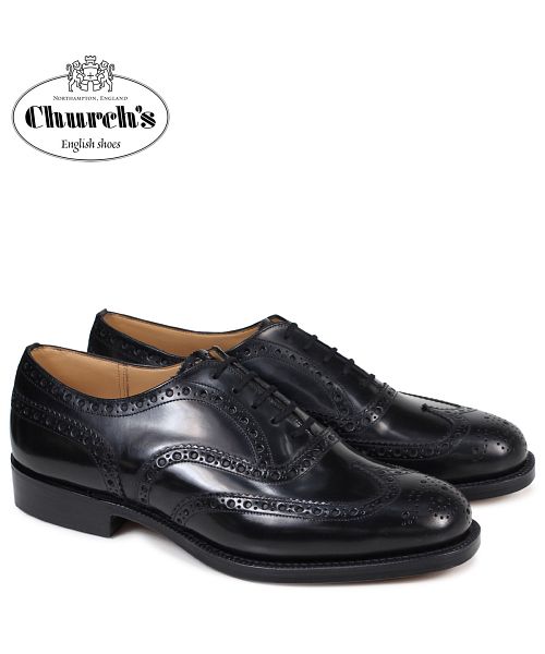 churchs(チャーチ) BURWOOD ウイングチップレザーシューズ メンズ www ...