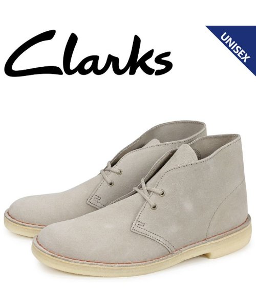 クラークス Clarks デザートブーツ メンズ レディース Desert Boot スエード ベージュ クラークス Clarks D Fashion