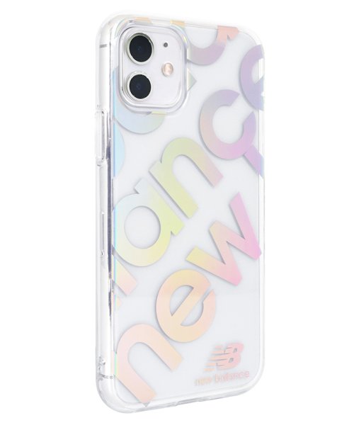 セール Iphone ケース Iphone11 ニューバランス New Balance Tpuクリアケース スタンプロゴ オーロラ Iphone11 Iphonexr エムファクトリー Mーfactory D Fashion