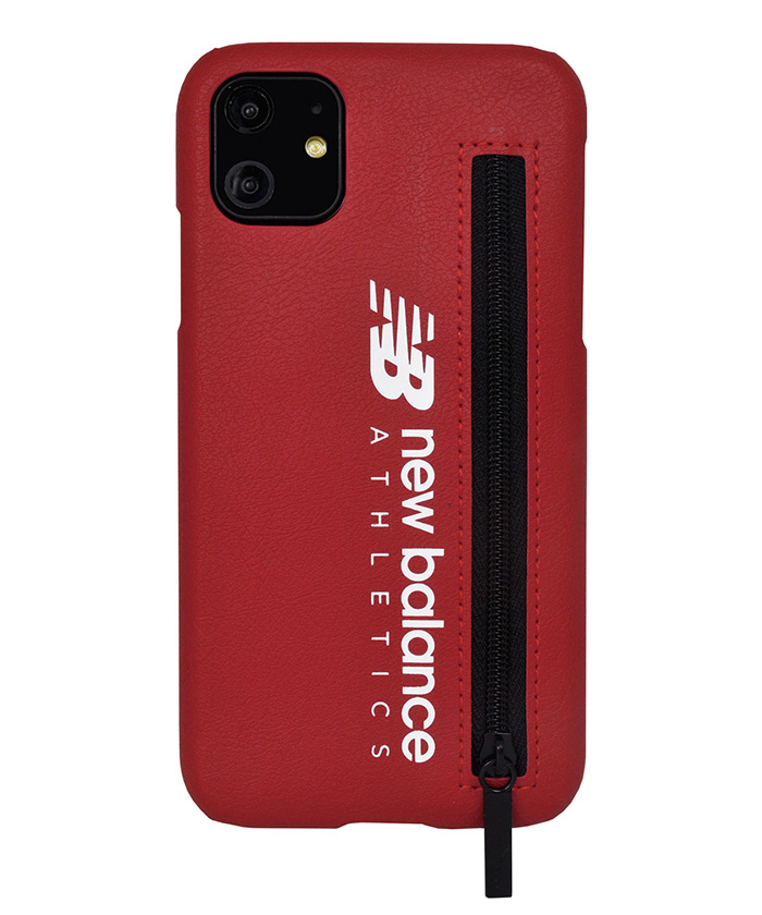 iPhone11 ケース ニューバランス New Balance ジップ付き背面