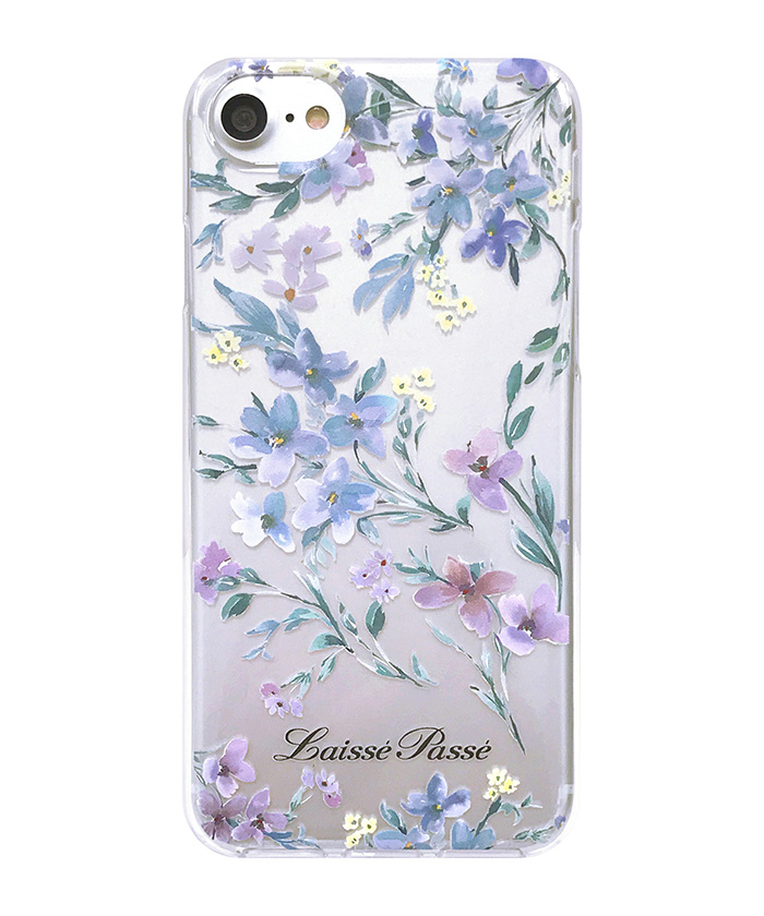 iphone se3 ケース iPhone se2 ケース iPhone8/7 レッセパッセ LAISSE PASSE TPUクリアケース  BLUE(503021588) | レッセパッセ(LAISSE PASSE) - d fashion