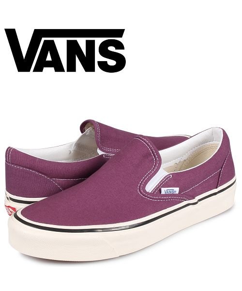 Vans バンズ スリッポン スニーカー メンズ ヴァンズ Classic Slip On 98 Dx パープル Vn0a3jexv9m ヴァンズ Vans D Fashion