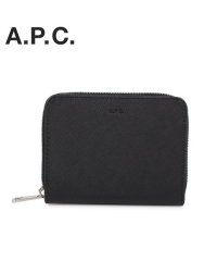 A.P.C./A.P.C. アーペーセー 財布 二つ折り メンズ EMMANUEL ZIP WALLET ブラック 黒 PXBJQ－H63087 [1/21 新入荷]/503014937