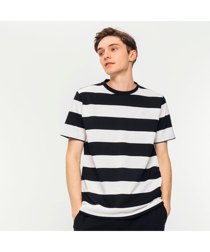 セール】ラコステ LACOSTE ビックボーダーTシャツ(503040272