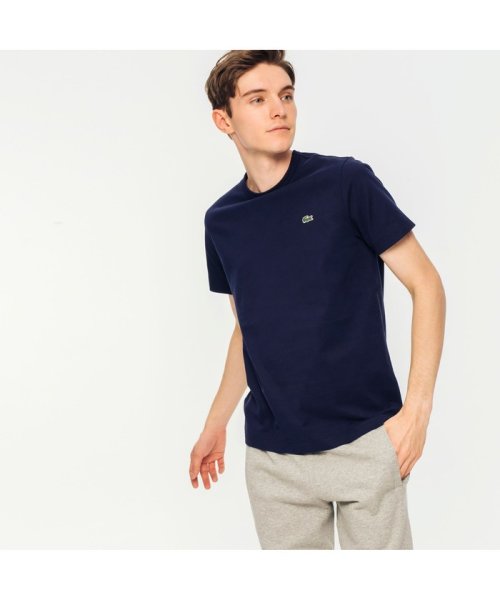 スリムフィット クロコエンブレムクルーネックtシャツ 半袖 ラコステ メンズ Lacoste Mens D Fashion