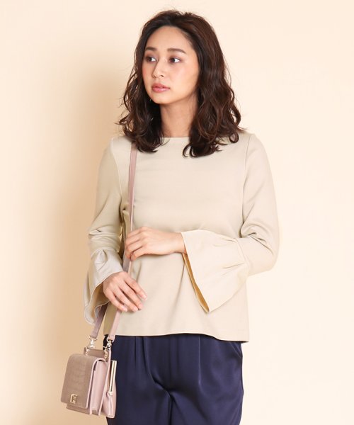 セール Petit Maison プチメゾン タフタスリーブレーヨンカットソー スコットクラブ Scotclub D Fashion