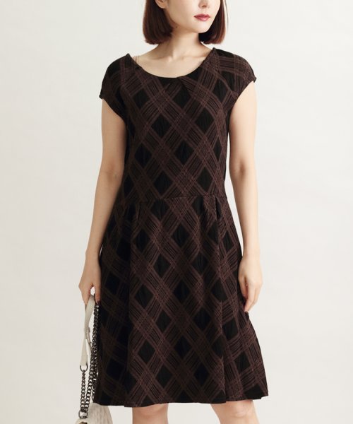 セール Off チェックプリントジャージーワンピース マーサ Martha D Fashion セール Off チェックプリントジャージーワンピース マーサ Martha D Fashion