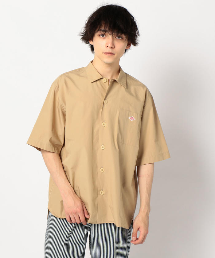 DANTON/ダントン コットンポプリン ワイドシャツ #JD－3609