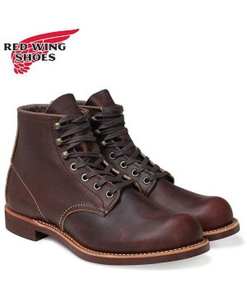 レッドウィング RED WING ブーツ ブラックスミス メンズ BLACKSMITH ROUND TOE Dワイズ ブラウン 3340