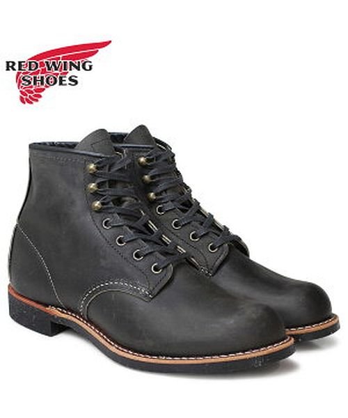 レッドウィング Red Wing ブーツ ブラックスミス メンズ Blacksmith Round Toe Dワイズ ブラック 黒 3341 レッドウィング Redwingshoes D Fashion