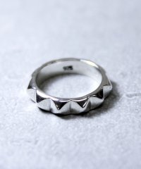 MAISON mou/メゾンムー MAISON mou 【YArKA/ヤーカ】silver925 plane pyramid studs ring[ramii3]/プレーンピラミッド/503051746