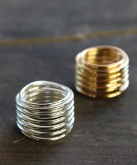 MAISON mou/【YArKA/ヤーカ】silver925  coil design ring[kees]/シルバー925コイルデザインリング/503051753