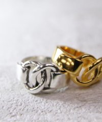 MAISON mou/【YArKA/ヤーカ】silver925 chain motif ring [pachi]/シルバー925 チェーンモチーフリング/503051758