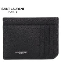SAINT LAURENT/サンローラン パリ SAINT LAURENT PARIS パスケース カードケース ID 定期入れ メンズ LOGO CARDHOLDER ブラック 黒 60/503018041