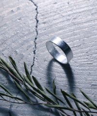 MAISON mou/【YArKA/ヤーカ】silver925 5mm plane ring [pwo]/シルバー925 5ミリプレーンリング/503051819