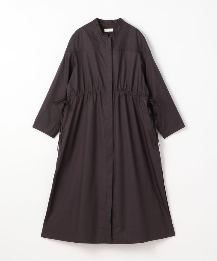 トゥモローランド BALLSEY コットンピーチクロス スタンドネックコート トゥモローランド BALLSEY コットンピーチクロス スタンドネック