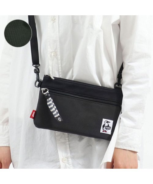 日本正規品 チャムス ショルダーバッグ Chums 財布ショルダー Distribute Shoulder Sweat Nylon Ch60 2927 チャムス Chums D Fashion