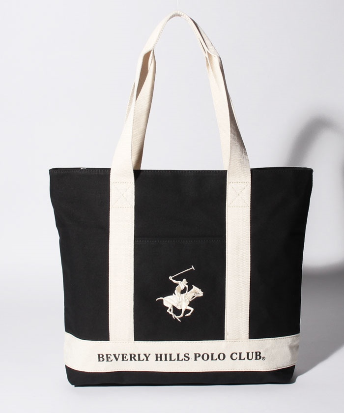 セール】【BEVERLY HILLS POLO CLUB】キャンバストートバッグ