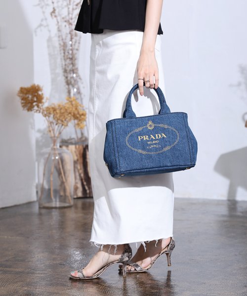 セール カナパ デニムトート Sp Model プラダ Prada D Fashion