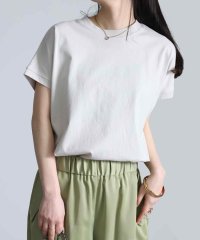 〈Beautiful Cotton　綿100％〉UVカット/接触冷感　ハイネックTシャツ