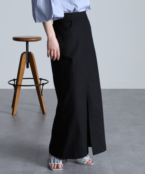 セール チノライクロングタイトスカート ラナン Ranan D Fashion セール チノライクロングタイトスカート ラナン Ranan D Fashion