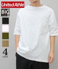 AMS SELECT/United Athle / ユナイテッドアスレ / 5.6オンス ドロップショルダー ポケットTシャツ / ビッグシルエット / ビッグTシャツ/503077230