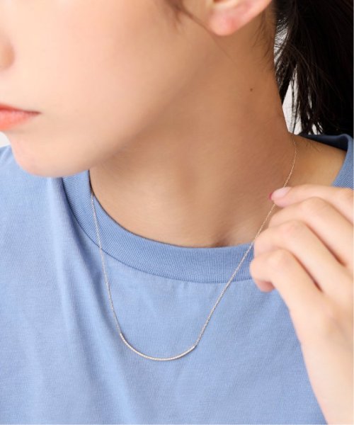 スリムダイヤラインネックレス K10 リラ バイ スピックアンドスパン Lilas By Spick Span D Fashion スリムダイヤラインネックレス K10 リラ バイ スピックアンドスパン Lilas By Spick Span D Fashion