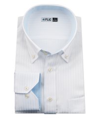FLiC/ワイシャツ メンズ ドゥエボットーニ ボタンダウン 長袖 形態安定 シャツ ドレスシャツ ビジネス ノーマル スリム yシャツ カッターシャツ 定番 ドビー お/503079220
