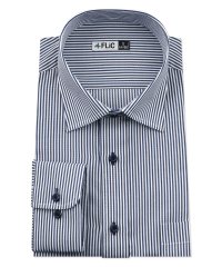 FLiC/ワイシャツ メンズ ショートワイド ワイド 長袖 形態安定 シャツ ドレスシャツ ビジネス ノーマル スリム yシャツ カッターシャツ 定番 ストライプ ドビー/503079246