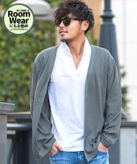 CavariA/キャバリア CavariA CavariA 12G鹿の子編みボタンレス長袖カーディガン メンズ ブランド 大人 きれいめ きれい目 シンプル カジュアル ファッ/503086520