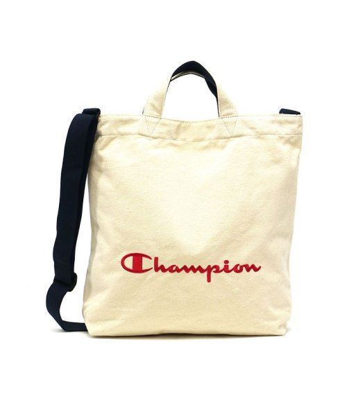 チャンピオン トートバッグ Champion ヒューイ 2WAY ショルダーバッグ 斜めがけバッグ サブバッグ A4 キャンバス  57766(503087911) | チャンピオン(Champion) - d fashion