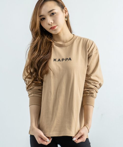 Kappa カッパ Tシャツ ロンt メンズ レディース ブランドロゴ 白 長袖 バックプリント ビッグシルエット ゆったり ルーズ クルーネック カジュアル ロッキーモンロー Rocky Monroe D Fashion Kappa カッパ Tシャツ ロンt メンズ レディース ブランドロゴ 白 長袖 バックプリント ビッグシルエット ゆったり ルーズ クルーネック カジュアル ロッキーモンロー Rocky Monroe D Fashion