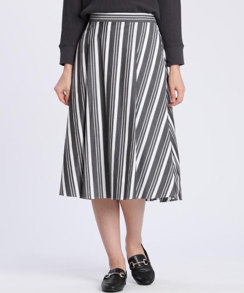 セール ストライプフレアスカート イッツインターナショナル I T S International D Fashion セール ストライプフレアスカート イッツインターナショナル I T S International D Fashion