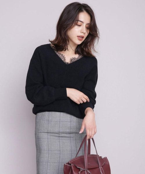 セール Aperi レースインナーset前後2wayニット ナノ ユニバース Nano Universe D Fashion セール Aperi レースインナーset前後2wayニット ナノ ユニバース Nano Universe D Fashion