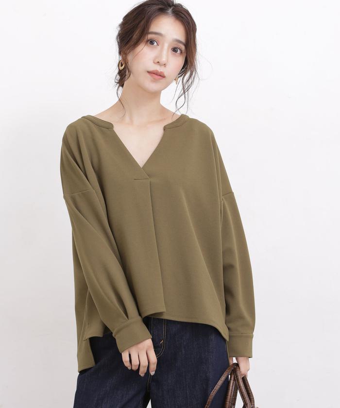 IS:SUE NANO セット セール】WEB限定/カットジョーゼットスキッパーブラウス