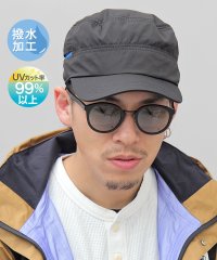 AMS SELECT/HIDETRADING PRODUCT / 撥水 UVカット ワークキャップ / 無地 / 配色 / チロリアン/503092521