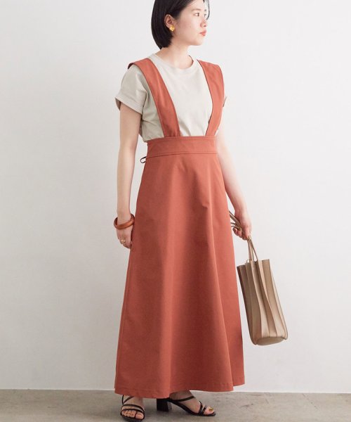 セール Web限定 ハイウエストジャンパースカート ビス Vis D Fashion セール Web限定 ハイウエストジャンパースカート ビス Vis D Fashion